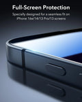 iPhone 16e HaloLock Classic Hybrid Case Privacy Protection Bundle - Frosted Black ESR ESR