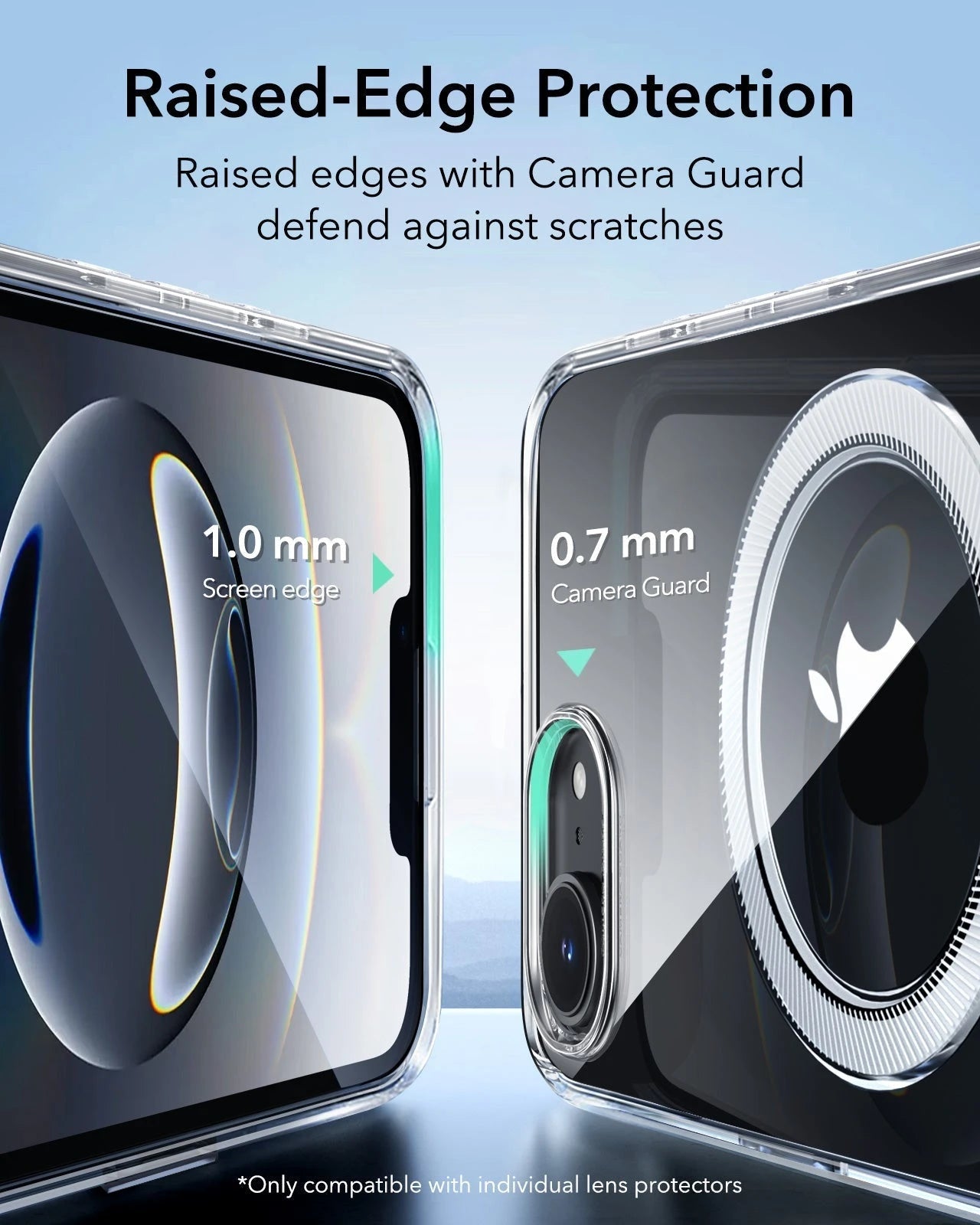 iPhone 16e HaloLock Zero Clear Case - Frosted Black ESR ESR