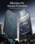 iPhone 16e HaloLock Cyber Tough Case Protection Bundle - Black - ESR