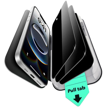 iPhone 16e UltraFit Classic Privacy Screen Protector - 3 Pack ESR ESR