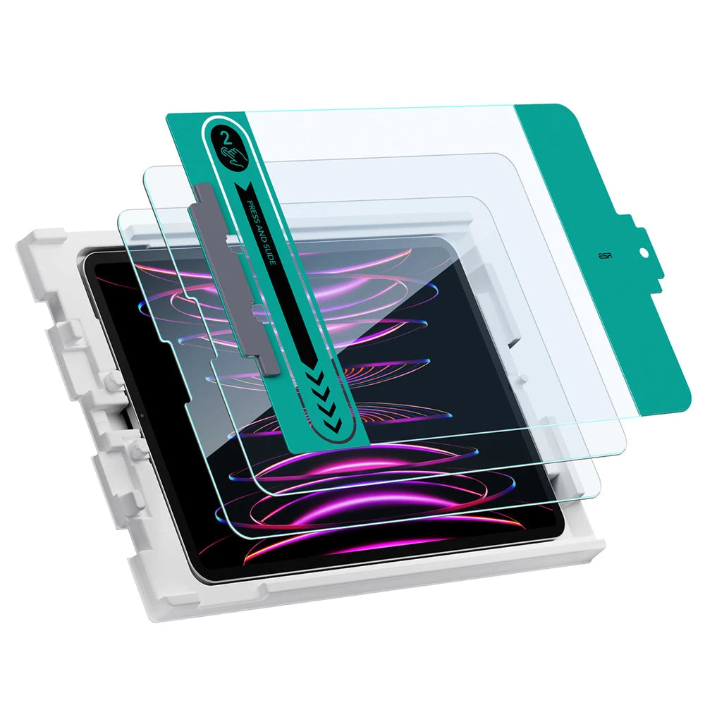 iPad Pro 12.9″ (6th/5th/4th/3rd Gen) Tempered-Glass Screen Protector - 2 Pack ESR ESR