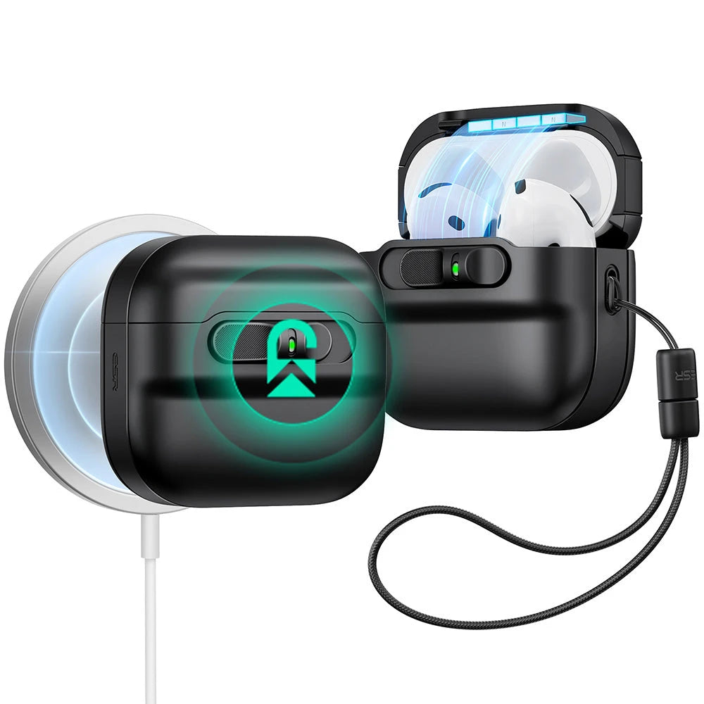 airpods aufbewahrung AirPods 4 Pulse FlickLock Case (HaloLock)