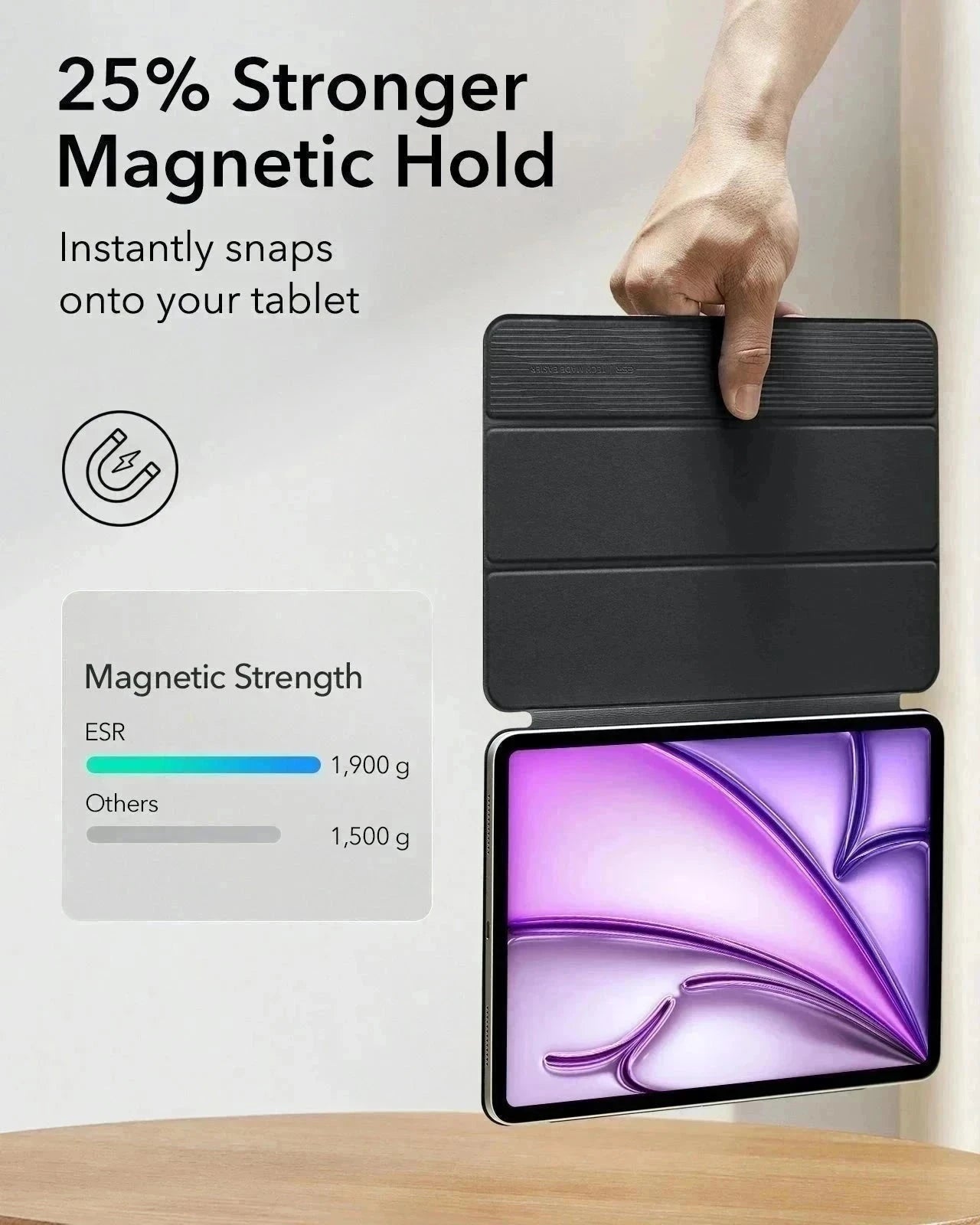 slim magnetic ipad air 13 inch case 3