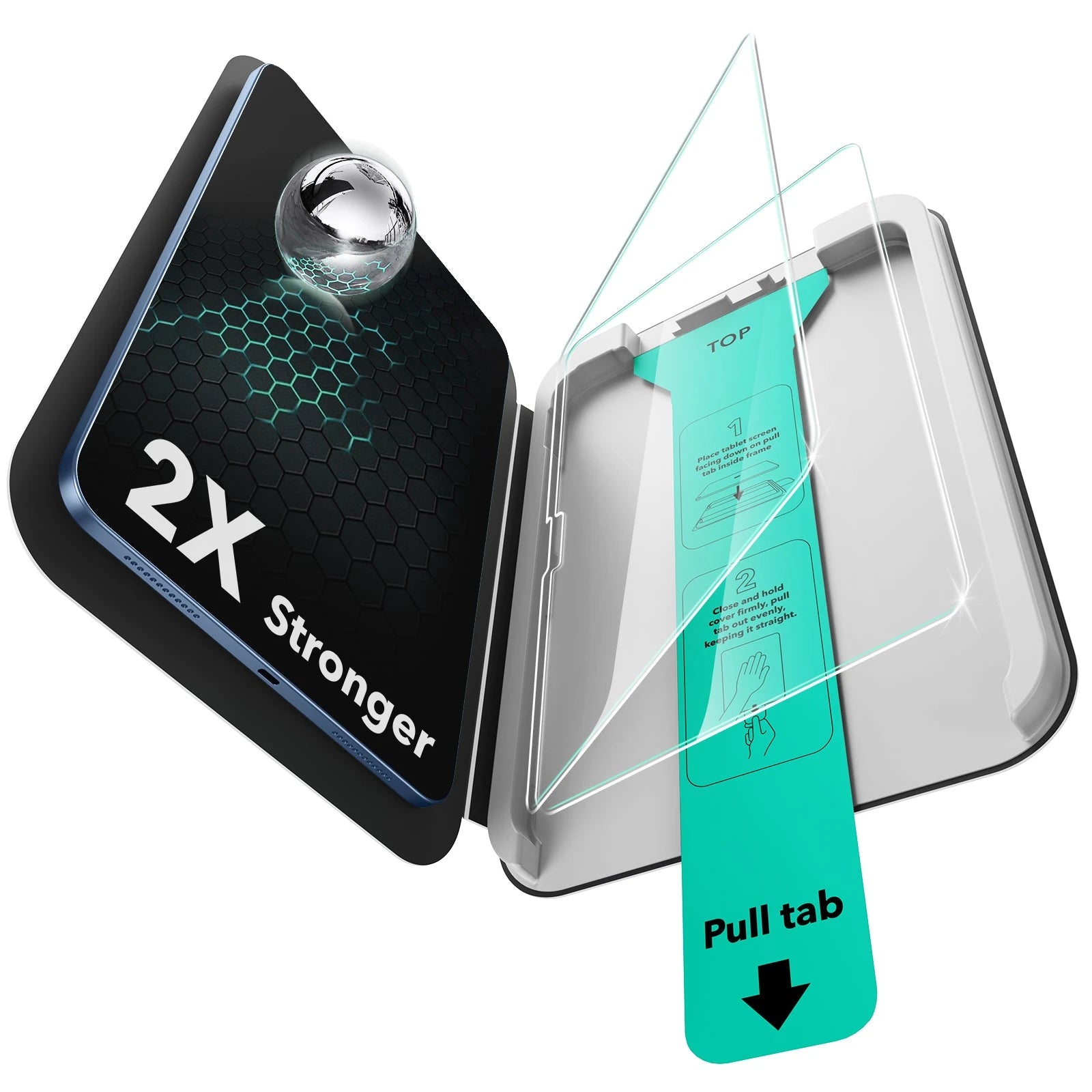 iPad 11" (A16, 2025) UltraFit Classic Screen Protector - 2 Pack ESR ESR