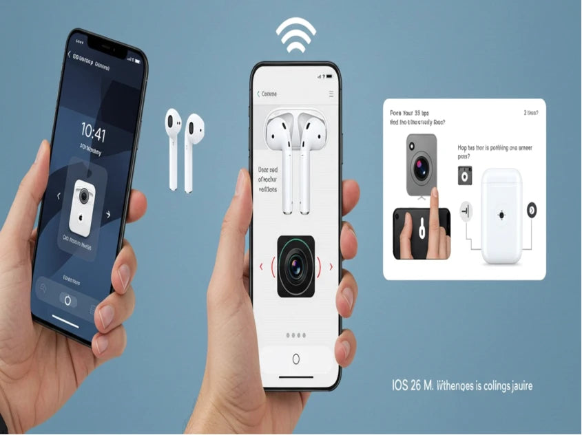 Use AirPods as iPhone Camera Remote in iOS 26 | ESR