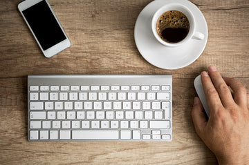 Wireless Keyboard with Touchpad for iPad