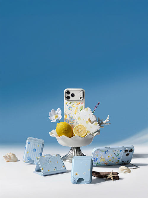iPhone summer collection printed magsafe cases and MagSafe wallets