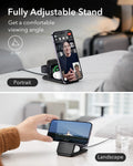 15W 3-in-1 Travel Wireless Charging Set - Black - UK Plug ESR ESR