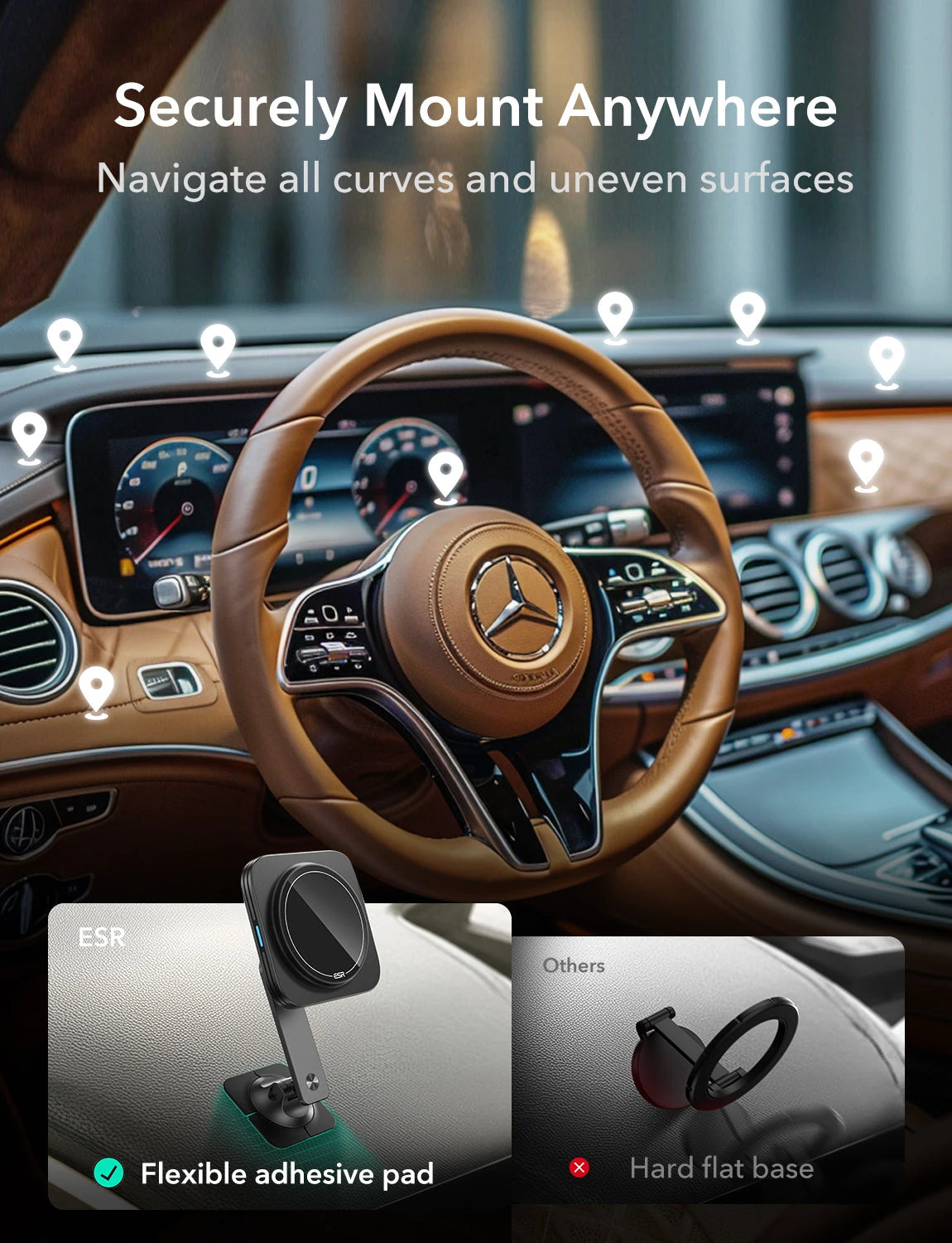 securely mount anywhere