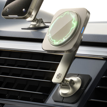 15W Dashboard Wireless Charger (HaloLock) - Titanium ESR ESR