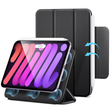 iPad mini (A20 Pro) Rebound Magnetic Case - Black