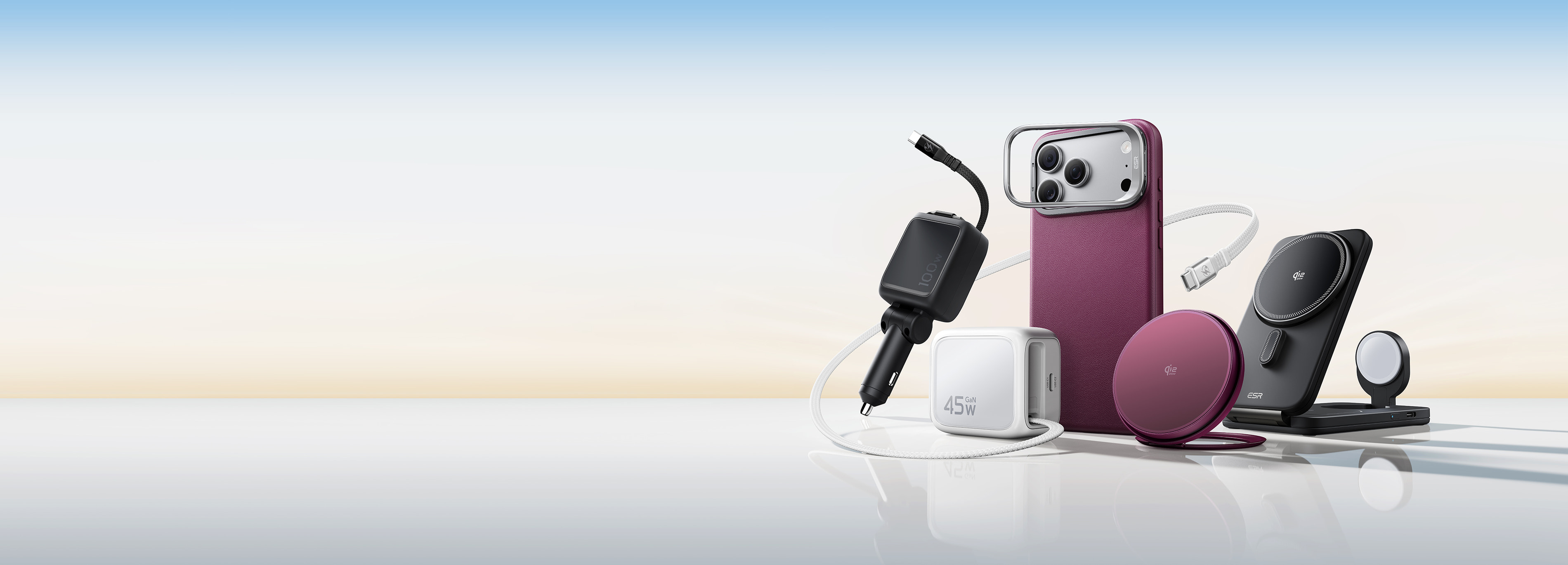 Explore ESR’s Apple Event 2026 launch lineup for iPhone, with MagSafe cases, active-cooling chargers, retractable GaN power and limited-time bundles shipping at launch.