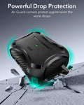 25W CryoBoost 3-in-1 Magnetic Charger (Qi2) and AirPods Pro 3 Cyber Tough Case Bundle - US Plug–White ESR ESR