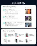 25W CryoBoost Foldable 3-in-1 Magnetic Charger and Car Charger (Air Vent)  Bundle– EU Plug-Black ESR ESR