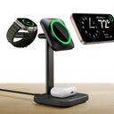 3-in-1 Magnetic Charging Station (15W) - Black - US PLUG