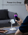 3-in-1 Watch Wireless Charging Set (HaloLock) - White - UK-Plug ESR ESR