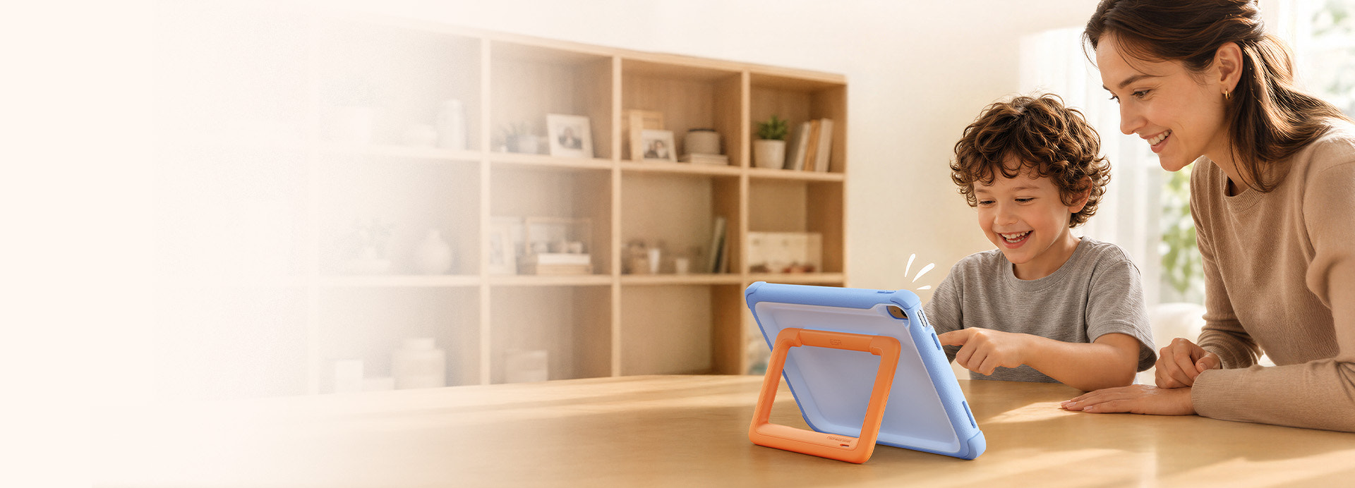 Kids iPad Case with Tough Protection and Easy-Grip Handle