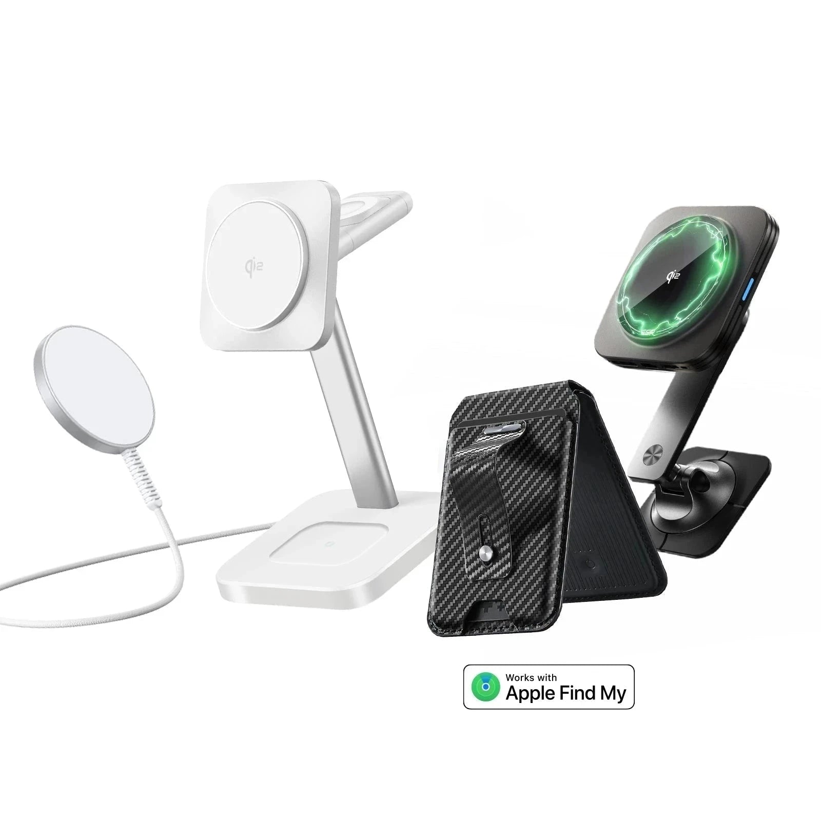 MagSafe Charging Bundle for Home, Car & Work with Find My Wallet - US Plug ESR ESR