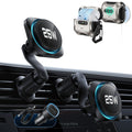25W CryoBoost Magnetic Car Charger and AirPods Pro 3 FlickLock Case Bundle - Black&Titanium