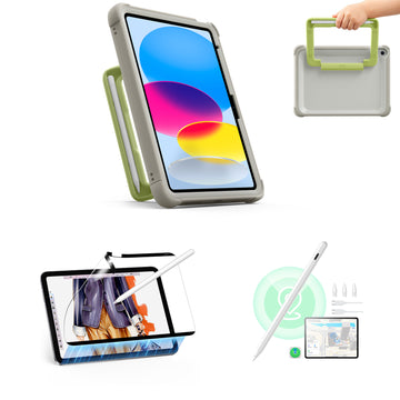 iPad 11" (A16) 2025 Kids Creator Bundle - Gray