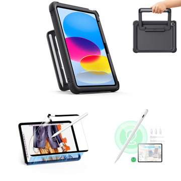 iPad 11" (A16) 2025 Pack créatif enfant - Black