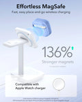ESR AirPods 4 case with FlickLock lid opening automatically with a flick