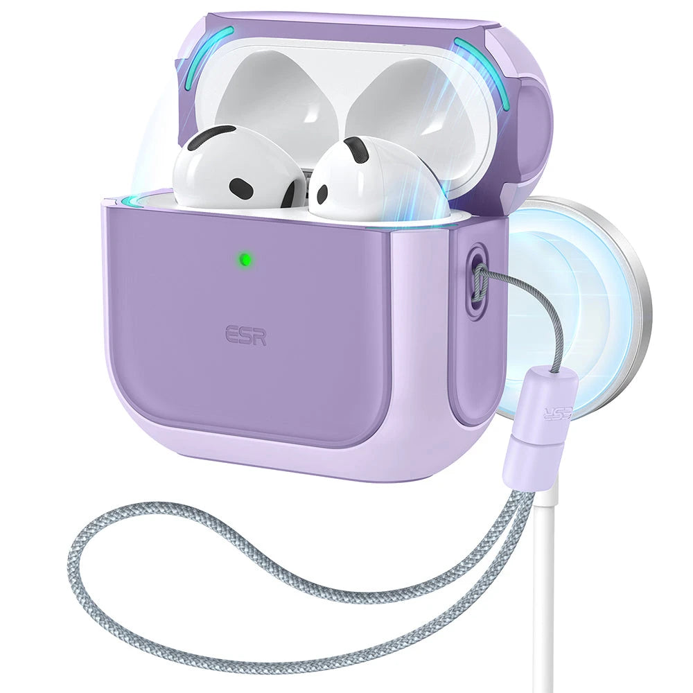 AirPods 5 Orbit Hybrid Magnetic Case - Purple ESR ESR