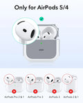 AirPods 5 Orbit Hybrid Magnetic Case - White ESR ESR