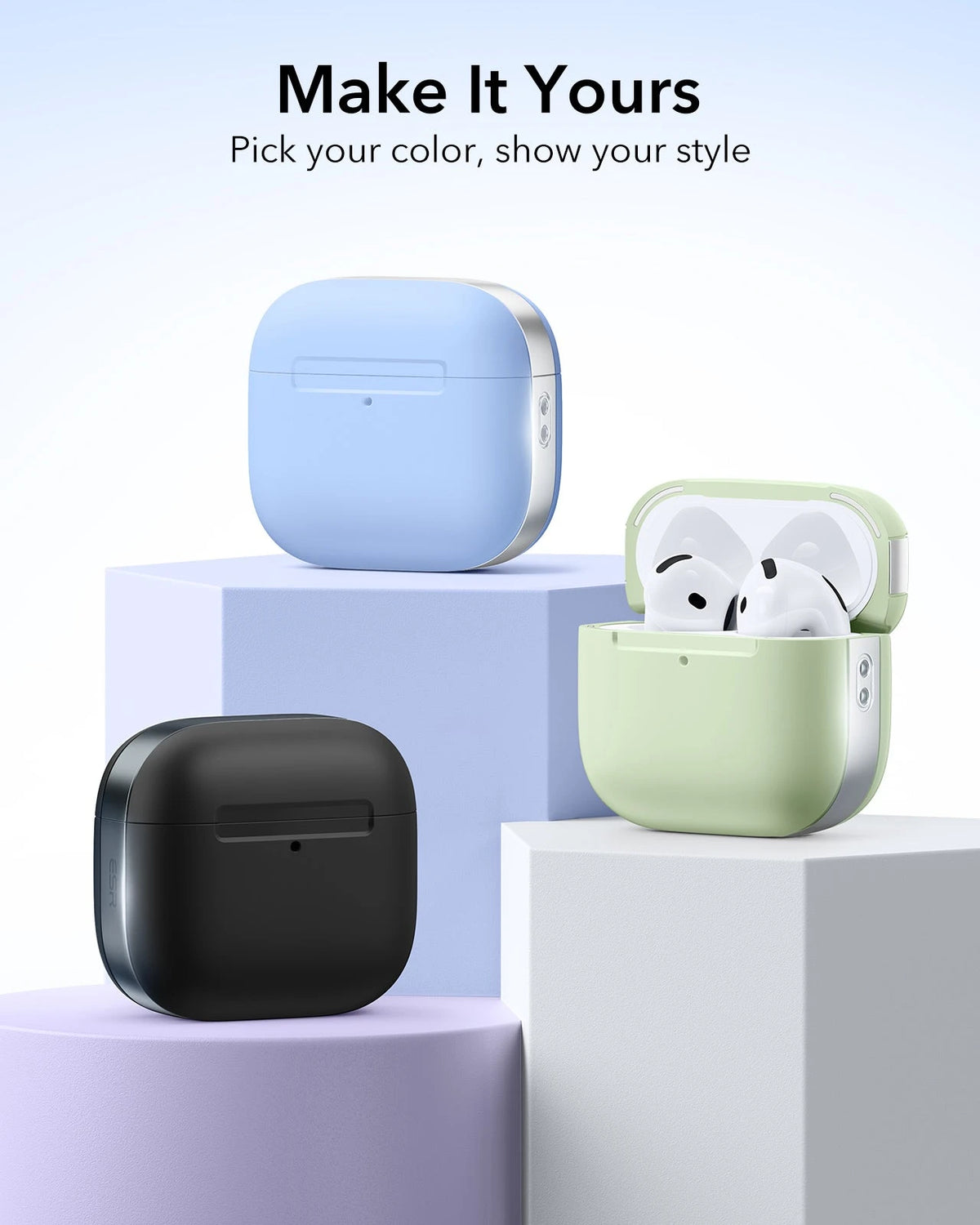 AirPods 5 Pulse Lite Magnetic Case - Light Green ESR ESR