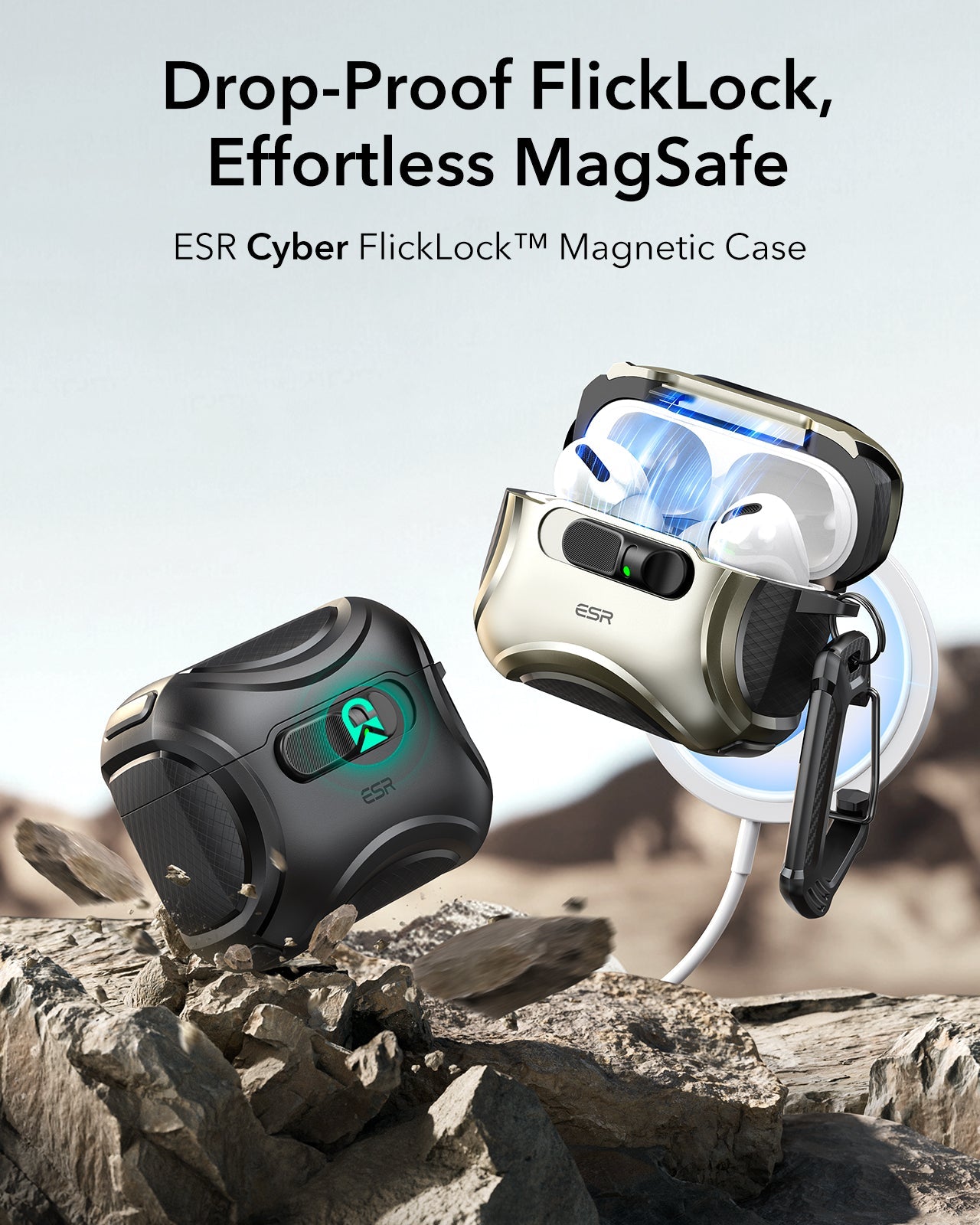ESR AirPods Pro 3 Charging Case Drop Proof