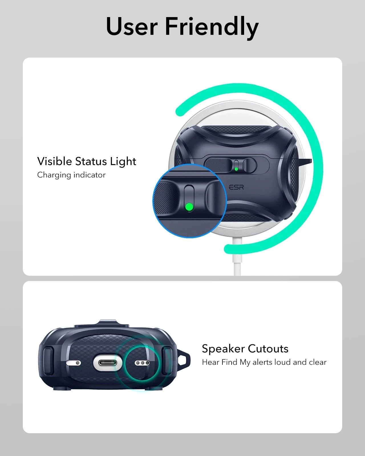ESR AirPods Pro 3 Cyber FlickLock Charging Case 