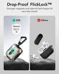 AirPods Pro 3 Cyber FlickLock Magnetic Case - Titanium ESR ESR