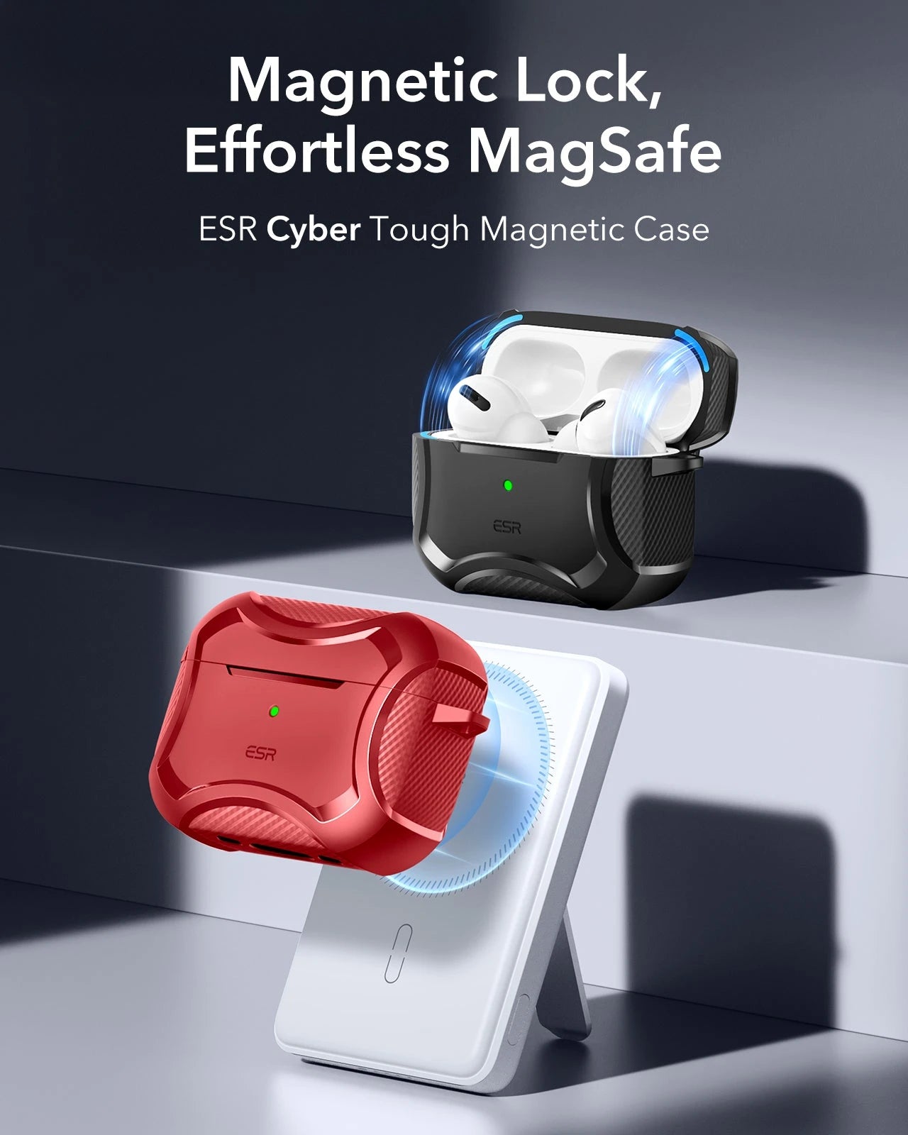 ESR AirPods Pro 3 Rugged Charging Case Red