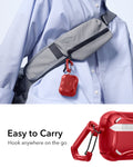 ESR AirPods Pro 3 Rugged Charging Case Red Easy to Carry