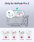 Rugged Charging Case for AirPods Pro 3 Gray