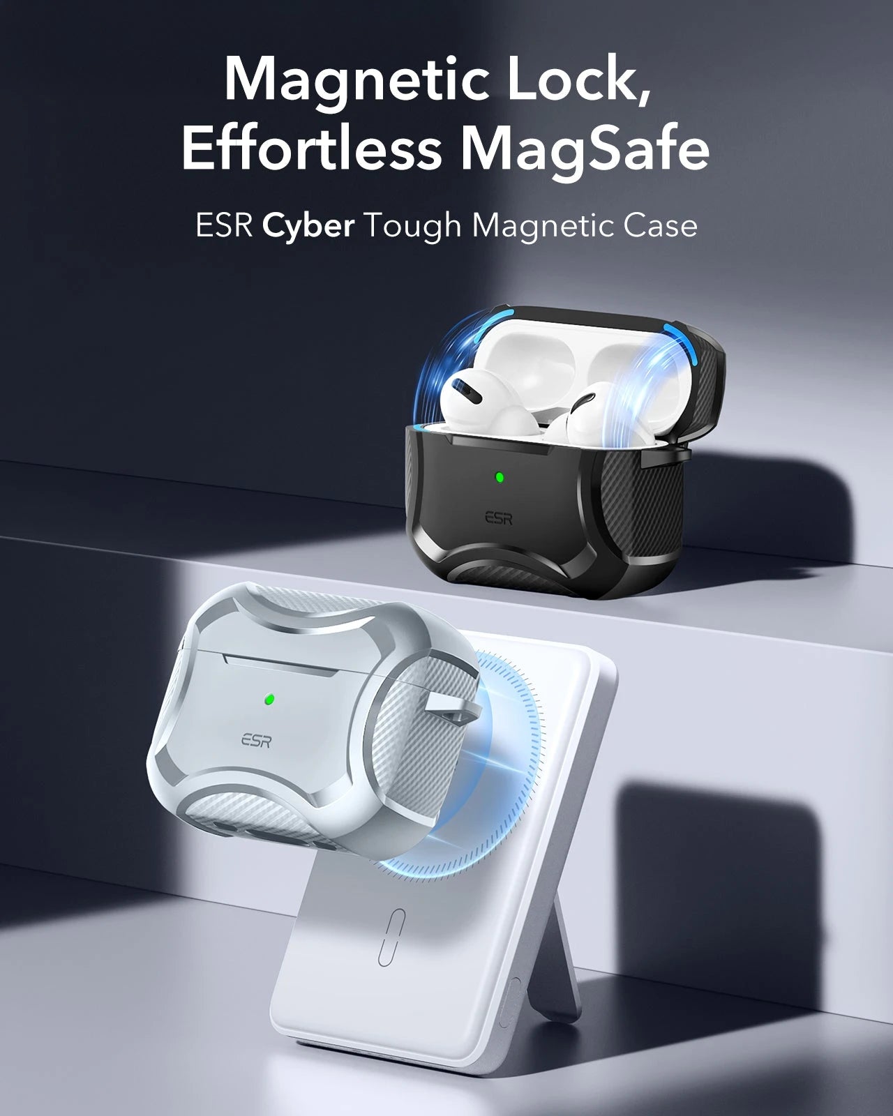 ESR AirPods Pro 3 Rugged Charging Case Gray