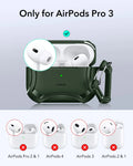 ESR Rugged Charging Case for AirPods Pro 3 Green