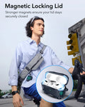 ESR AirPods Pro 3 Rugged Charging Case Blue Magnetic Locking Lid