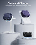 ESR AirPods Pro 3 Rugged Charging Case Purple Compatible with all Wireless Charger