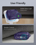ESR AirPods Pro 3 Rugged Charging Case Purple Use Friendly