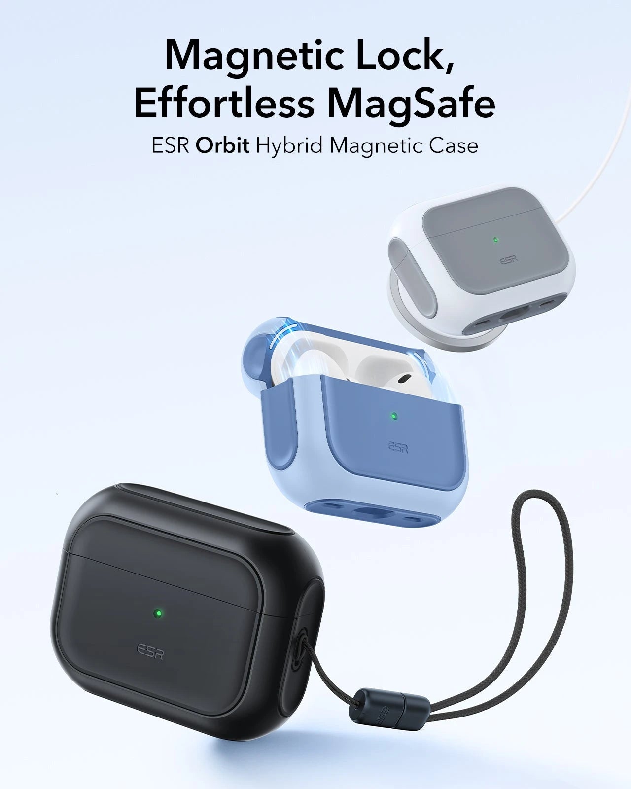 AirPods Pro 3 Oribt Hybird Magnetic Case - Black ESR ESR