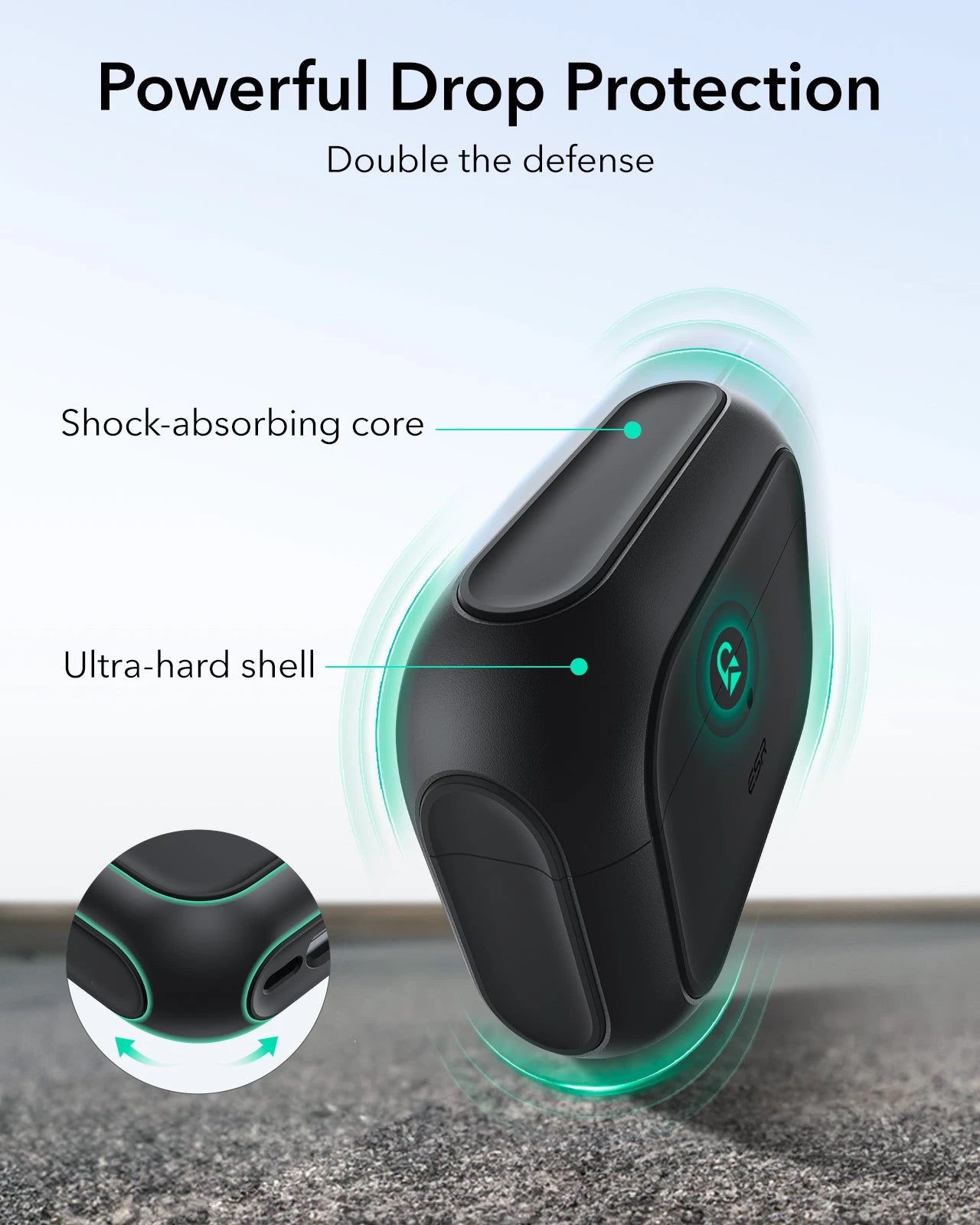AirPods Pro 3 Oribt Hybird Magnetic Case - Black ESR ESR