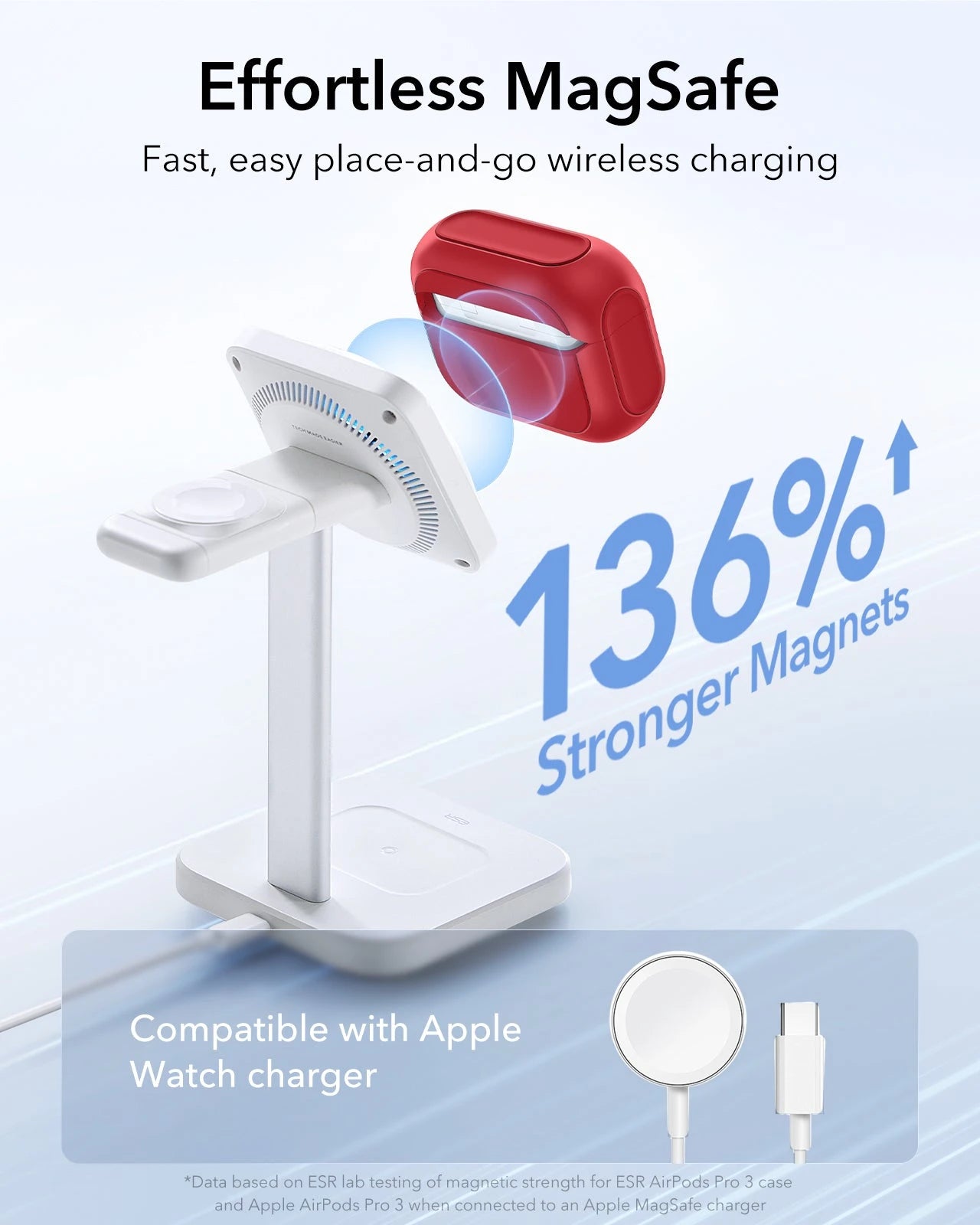 AirPods Pro 3 Oribt Hybird Magnetic Case - Dark Red ESR ESR