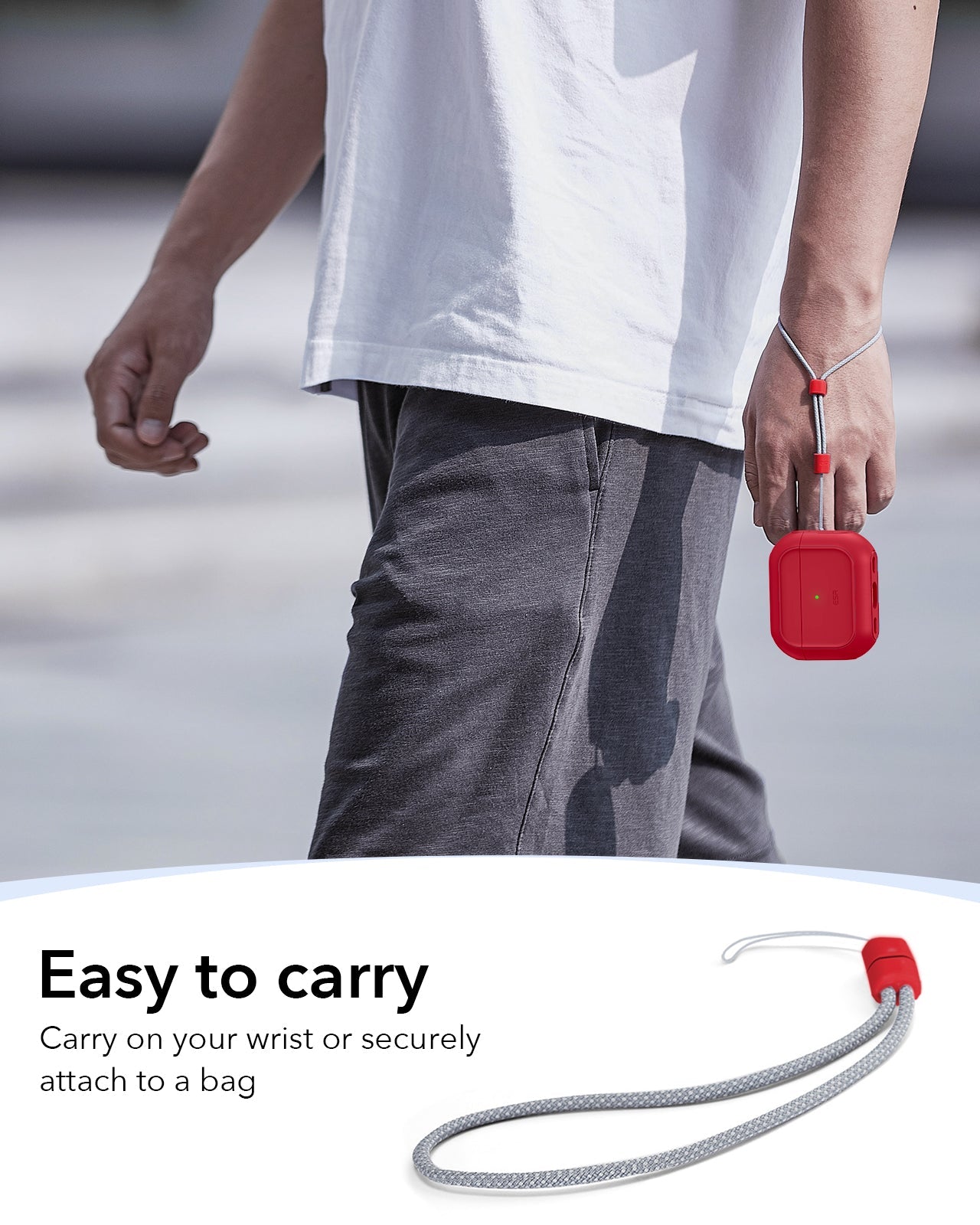 AirPods Pro 3 Oribt Hybird Magnetic Case - Dark Red ESR ESR