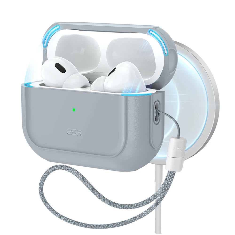 Gray AirPods Pro 3 Charging Case