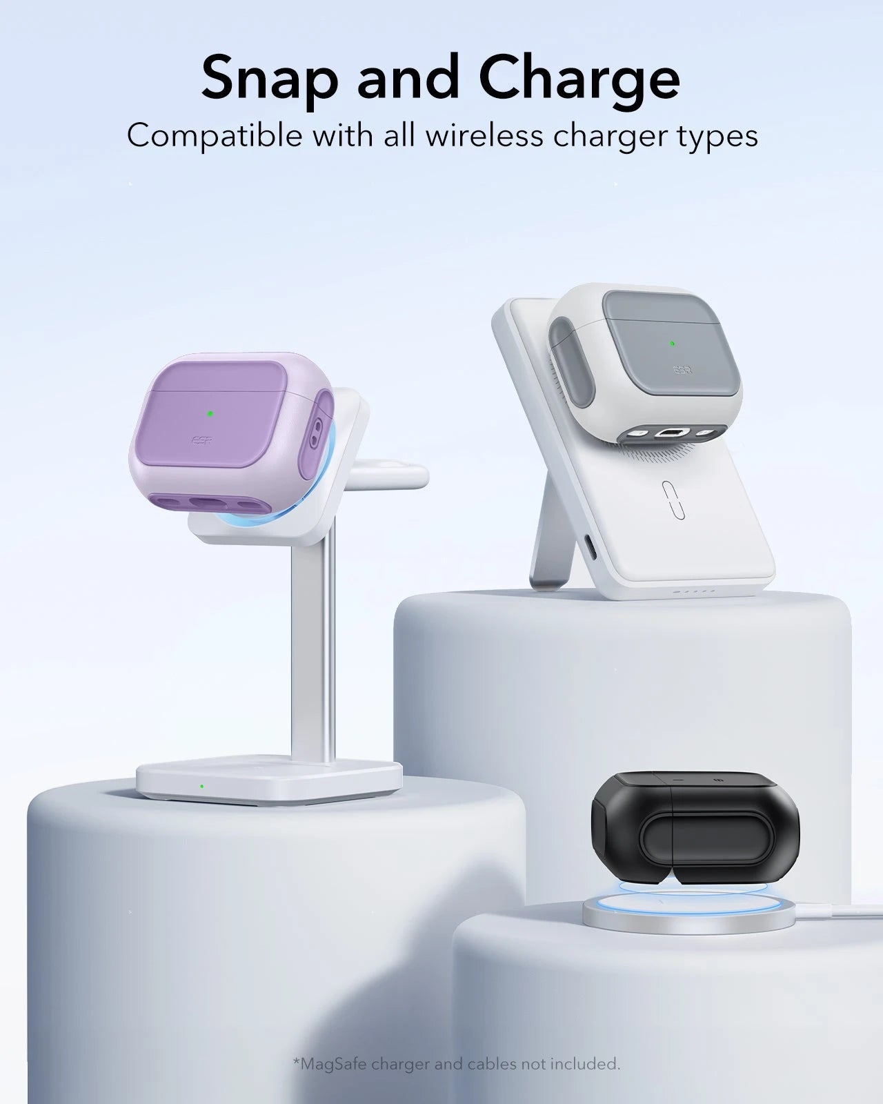 AirPods Pro 3 Oribt Hybird Magnetic Case - Lavender ESR ESR