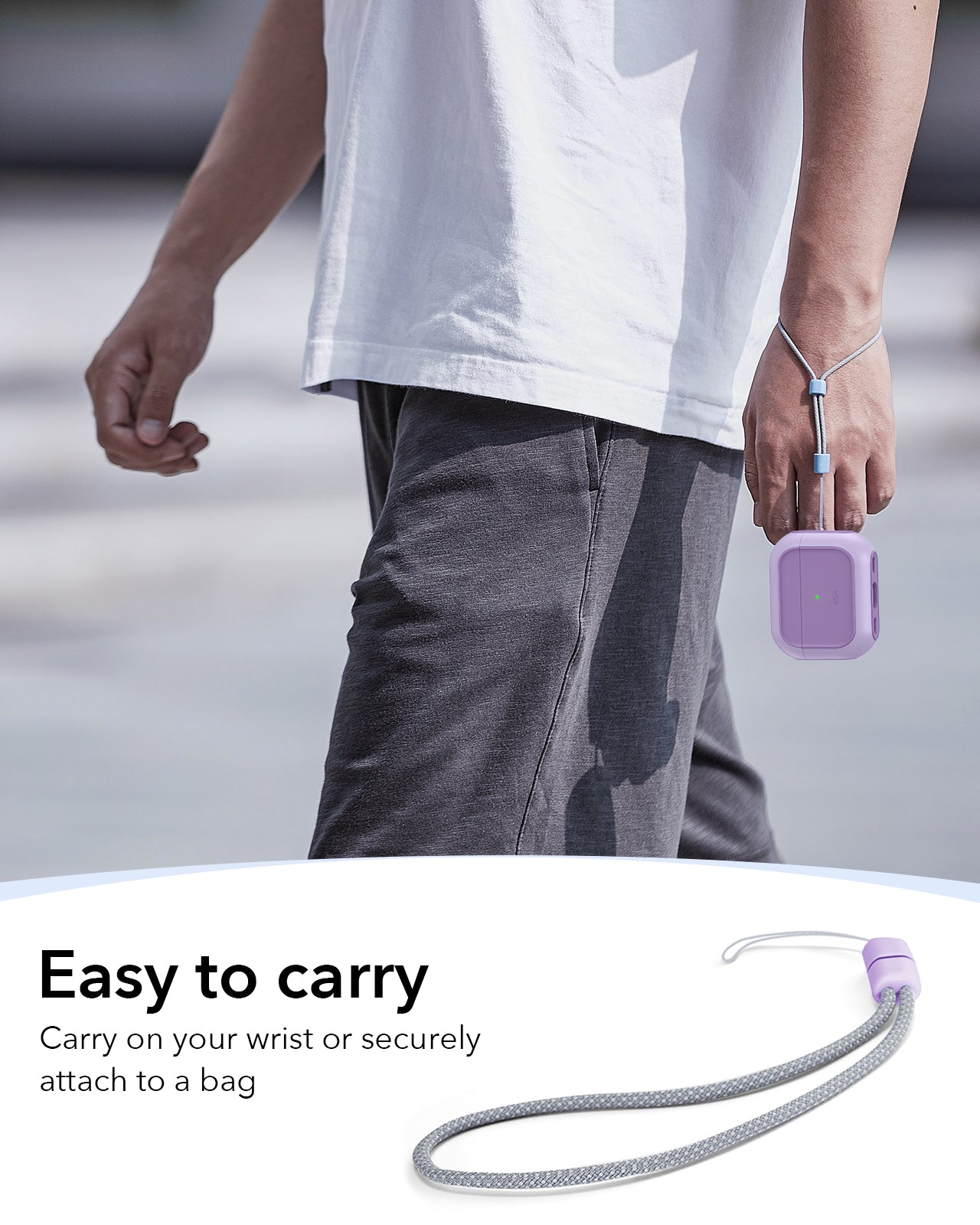 AirPods Pro 3 Oribt Hybird Magnetic Case - Lavender ESR ESR