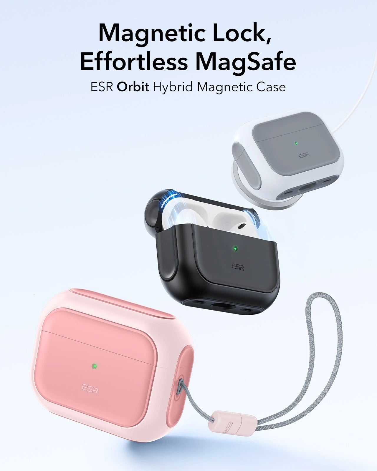 AirPods Pro 3 Oribt Hybird Magnetic Case - Pink ESR ESR