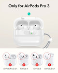 AirPods Pro 3 Pulse FlickLock Charging Case Cover White only for AirPods Pro 3