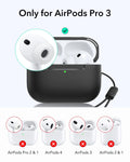 AirPods Pro 3 Pulse Lite Magnetic Case - Black ESR ESR
